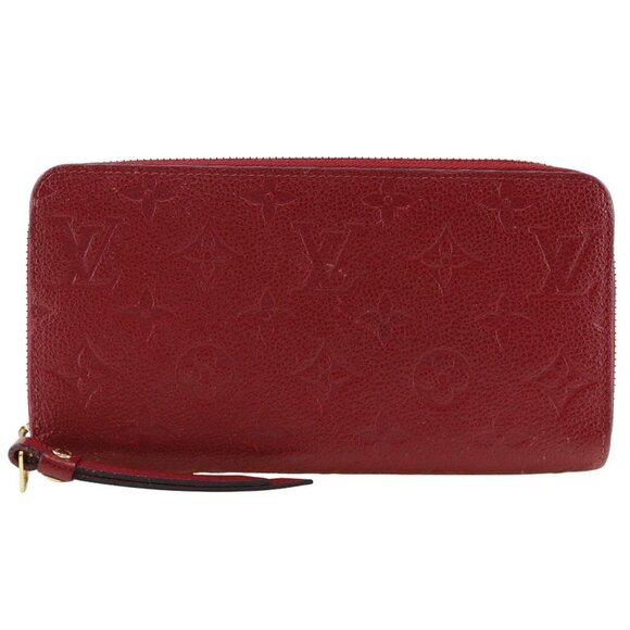 LOUIS VUITTON Red Monogram Wallet - Picture 1 of 16